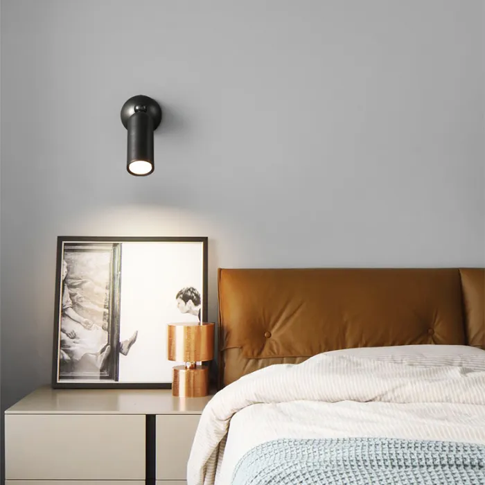 Настенный светильник LEFFE B WALL Black от ImperiumLoft