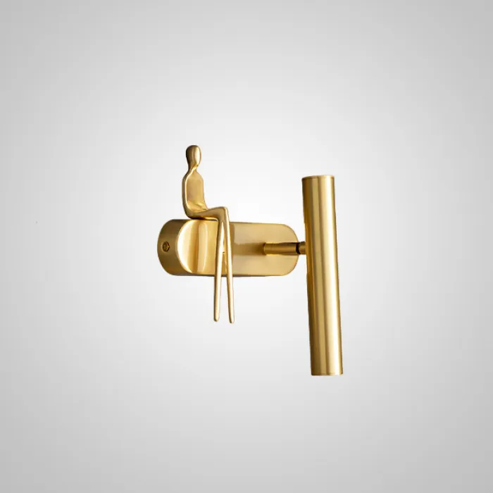 Настенный светильник REMUS Right Brass от ImperiumLoft