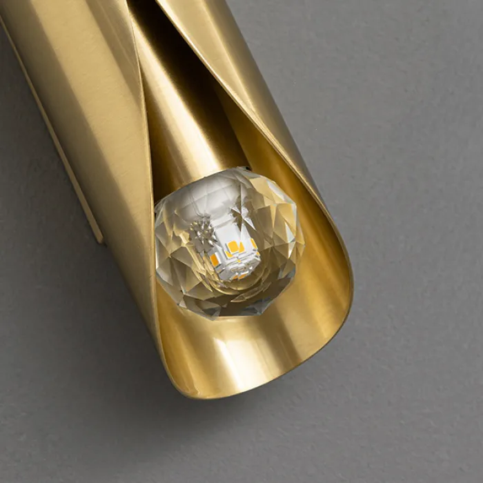 Настенный светильник TUVE Brass от ImperiumLoft