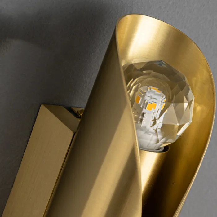 Настенный светильник TUVE Brass от ImperiumLoft