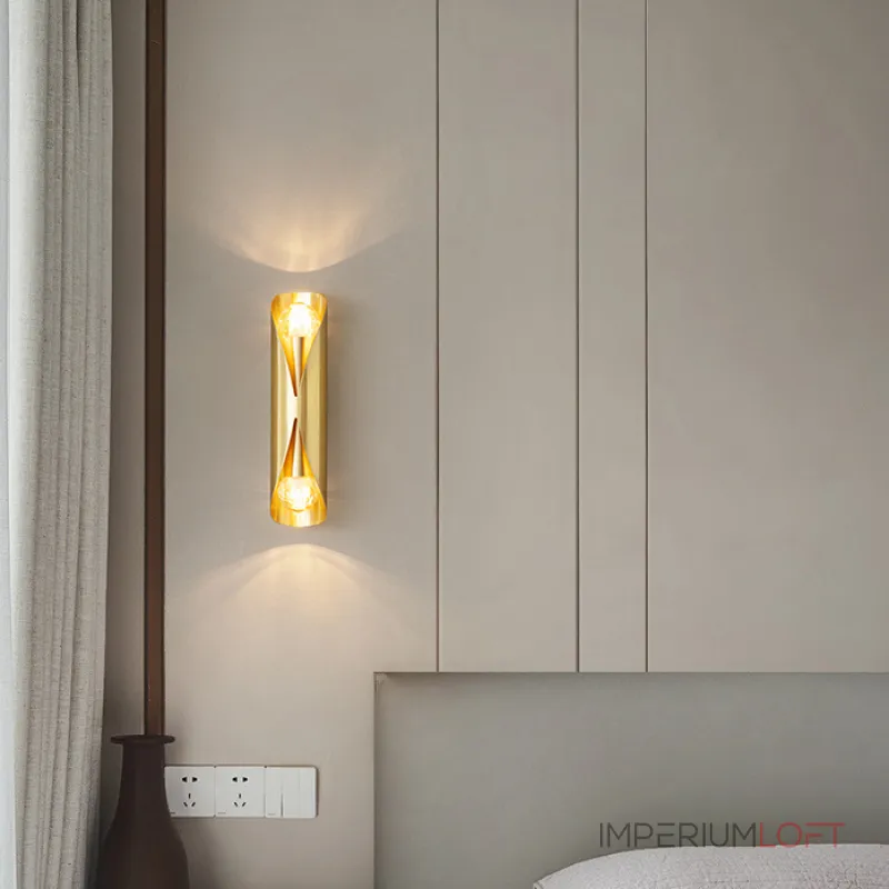 Настенный светильник TUVE Brass от ImperiumLoft Настенный светильник TUVE Brass от ImperiumLoft