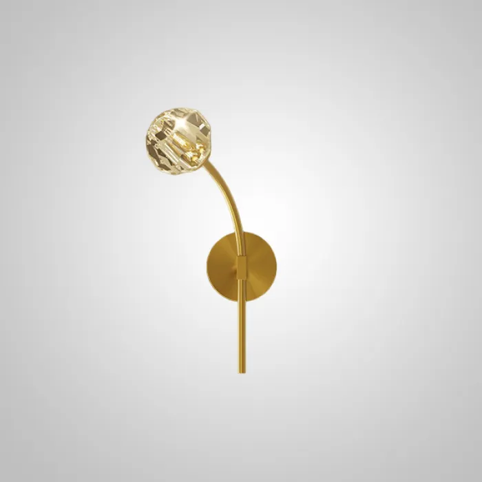 Настенный светильник RH E WALL L1 Left Brass от ImperiumLoft