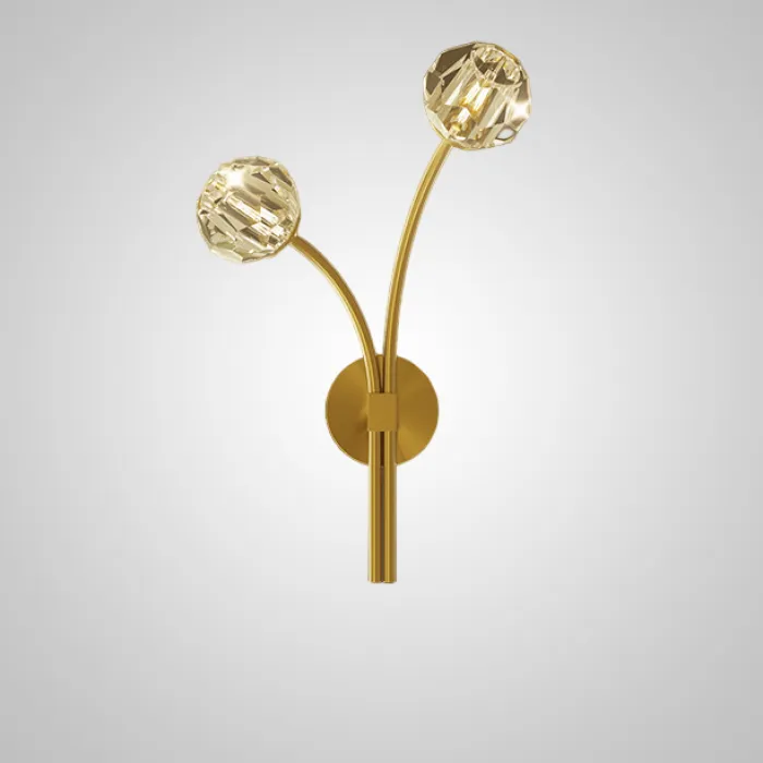 Настенный светильник RH E WALL L2 Left Brass от ImperiumLoft
