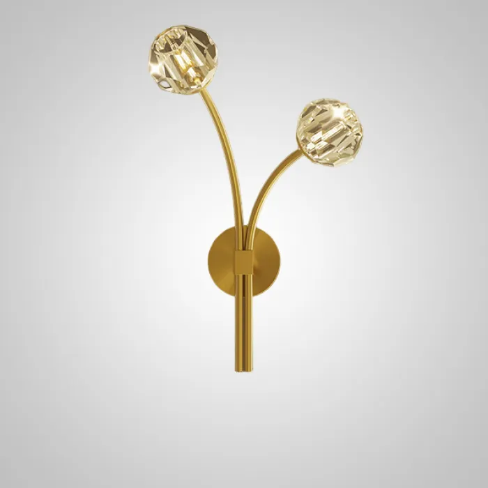 Настенный светильник RH E WALL L2 Right Brass от ImperiumLoft