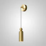 Настенный светильник LEFFE WALL Brass от ImperiumLoft