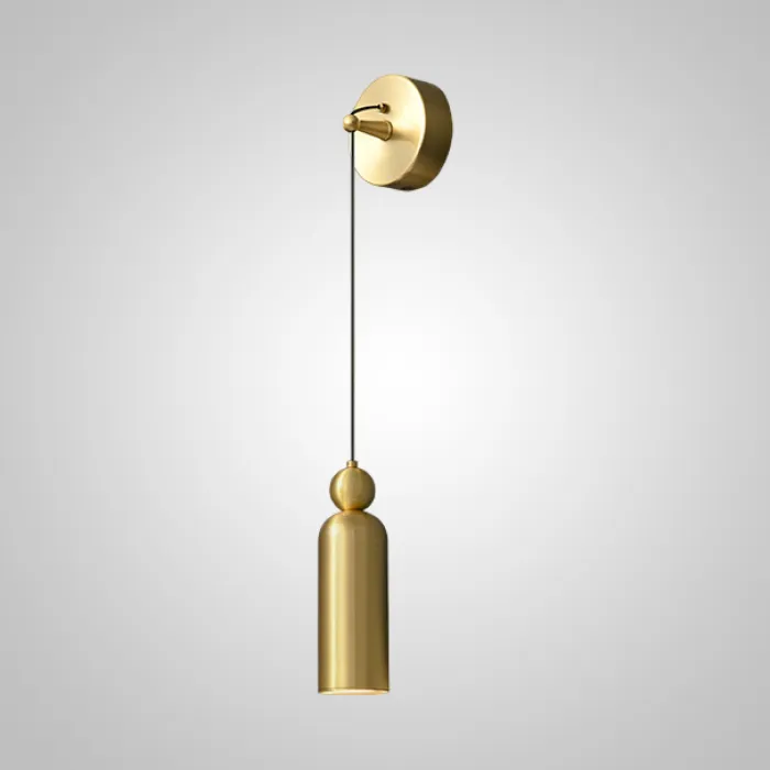 Настенный светильник LEFFE WALL Brass от ImperiumLoft
