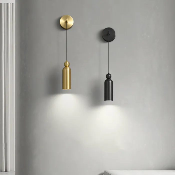 Настенный светильник LEFFE WALL Black от ImperiumLoft