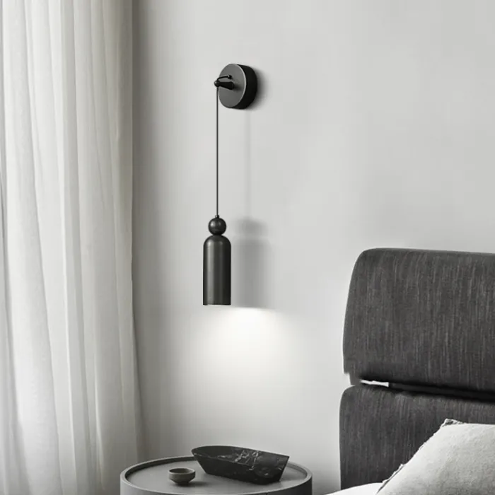 Настенный светильник LEFFE WALL Black от ImperiumLoft