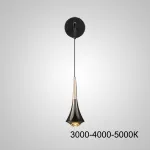 Настенный светильник CAI WALL Black Трехцветный свет от ImperiumLoft