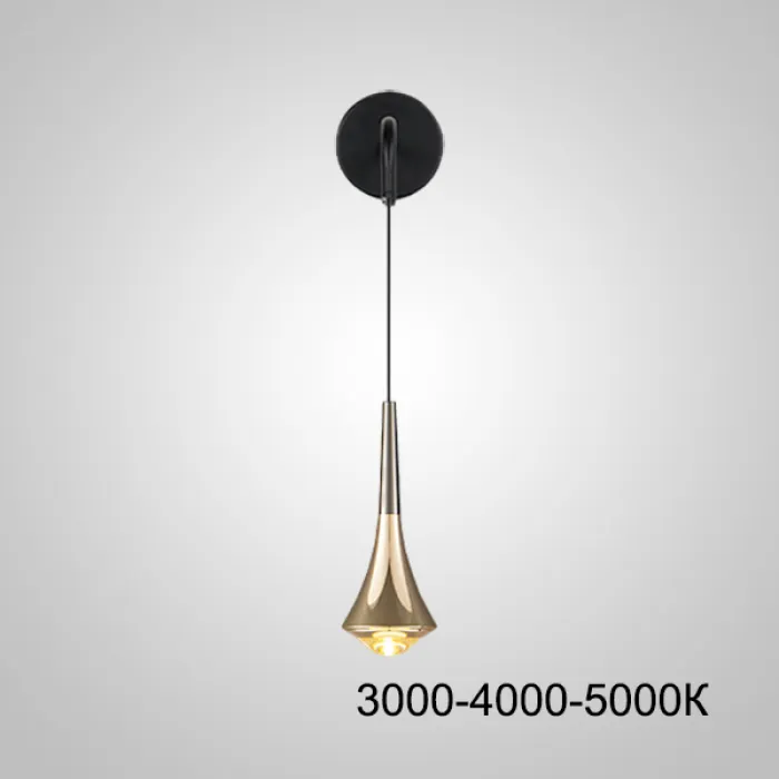 Настенный светильник CAI WALL Brass Трехцветный свет от ImperiumLoft