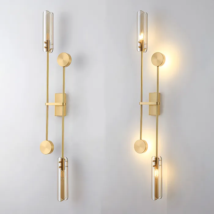 Настенный светильник ANDREAS Brass Grey от ImperiumLoft