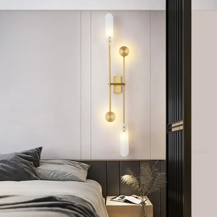 Настенный светильник ANDREAS Brass Grey от ImperiumLoft