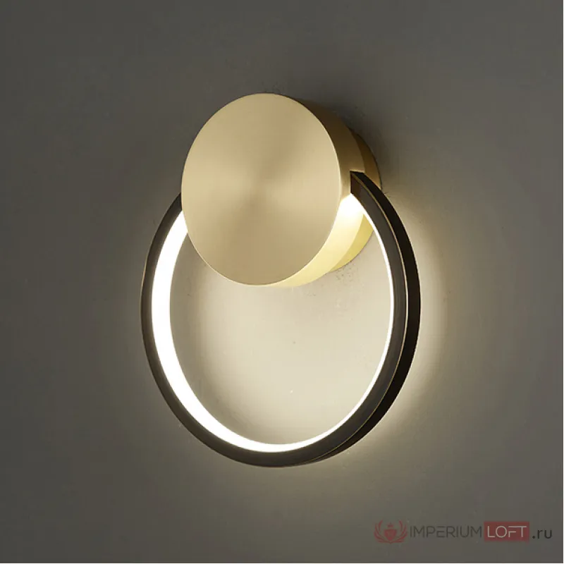 Настенный светильник WOLKE SMALL D20 Black от ImperiumLoft