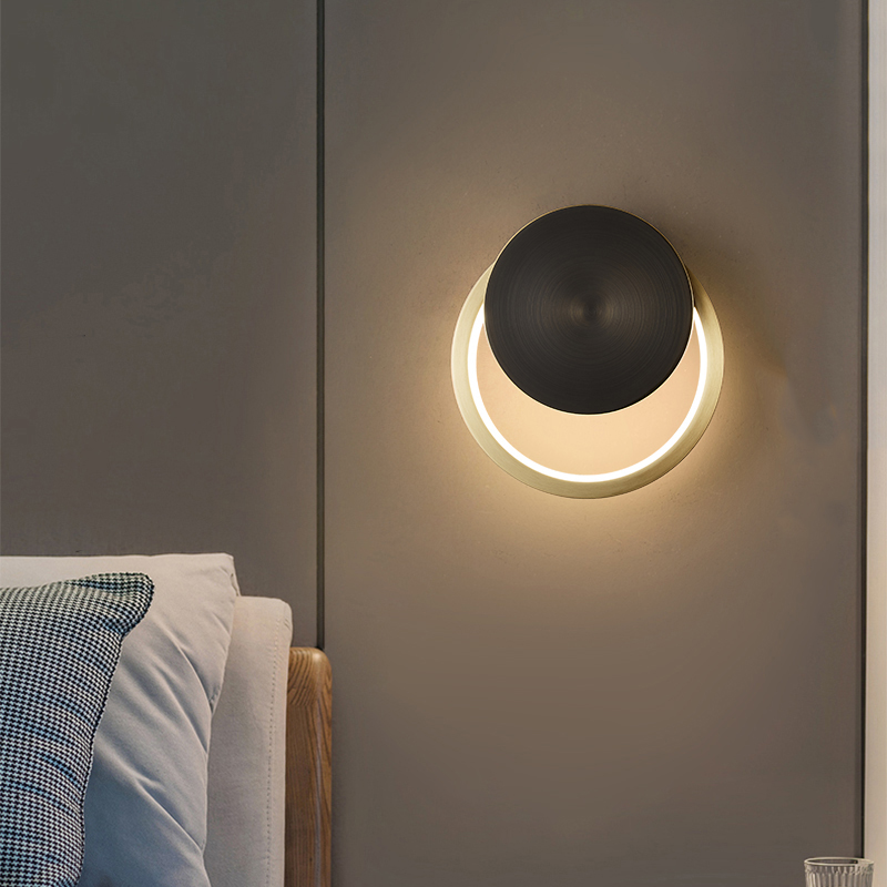 Настенный светильник WOLKE SMALL D15 Brass от ImperiumLoft