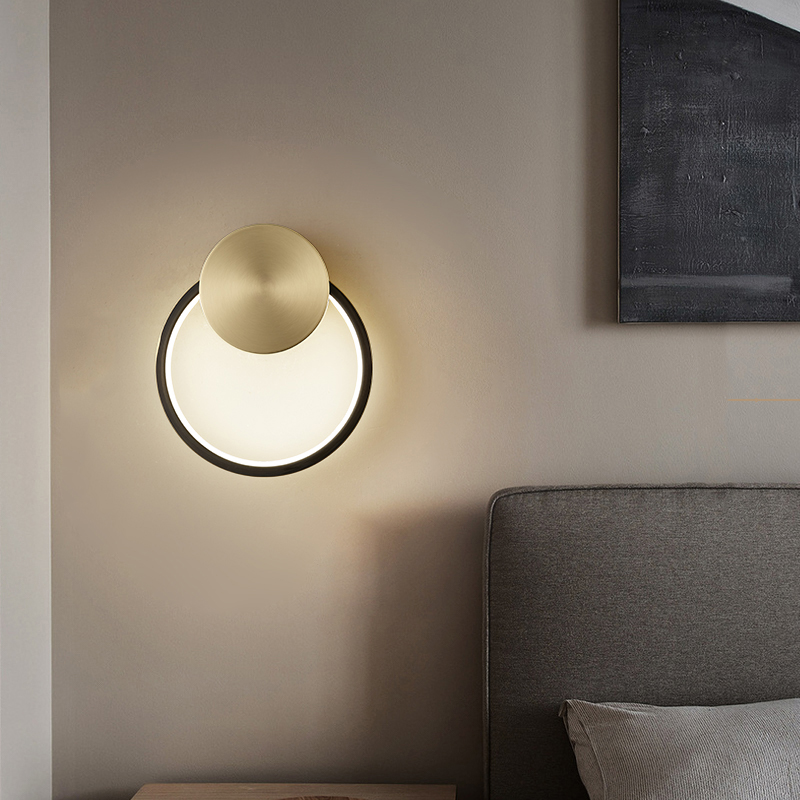 Настенный светильник WOLKE SMALL D15 Brass от ImperiumLoft