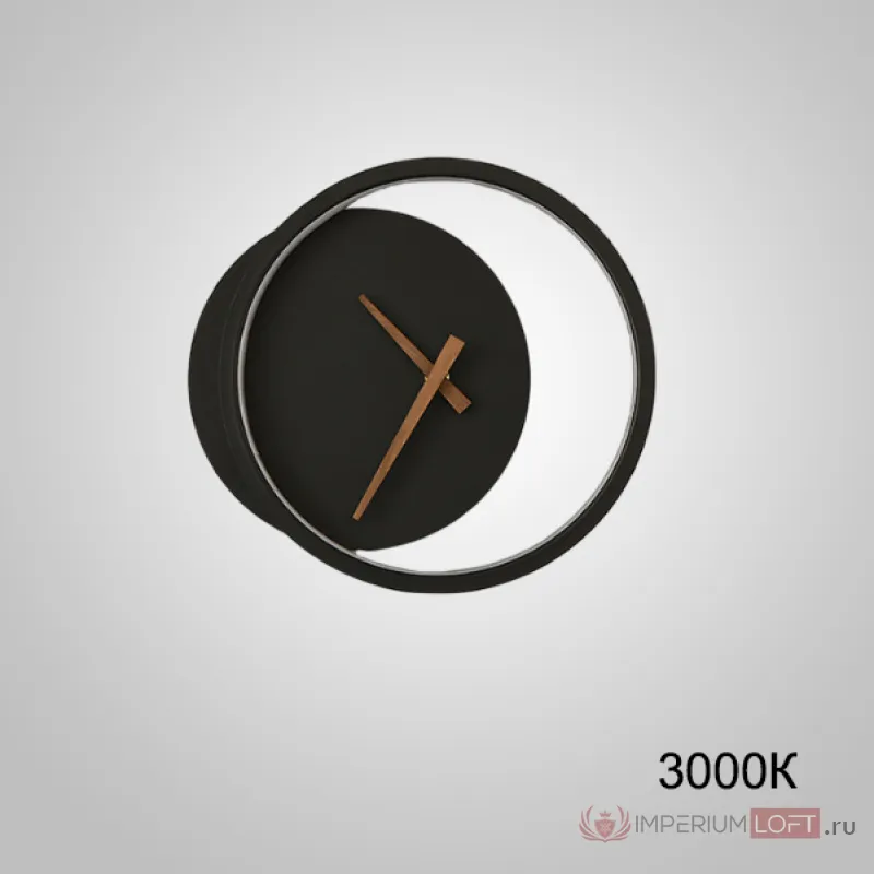 Настенный светильник CLOCK Black 3000К от ImperiumLoft