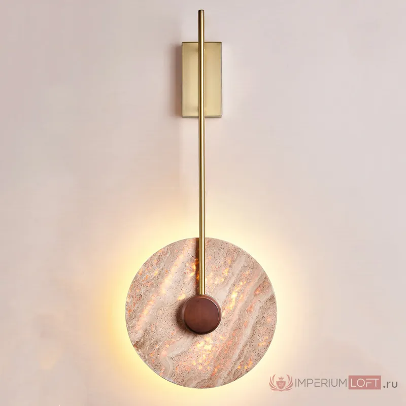 Настенный светильник JOAR D30 Brass от ImperiumLoft