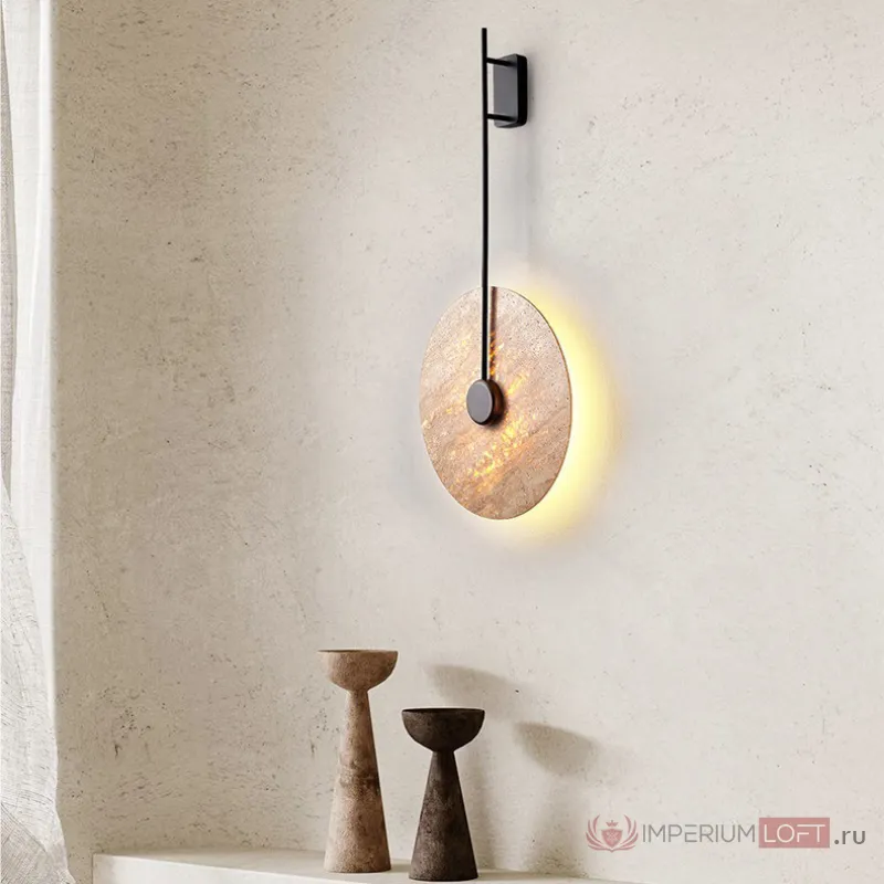 Настенный светильник JOAR D30 Brass от ImperiumLoft