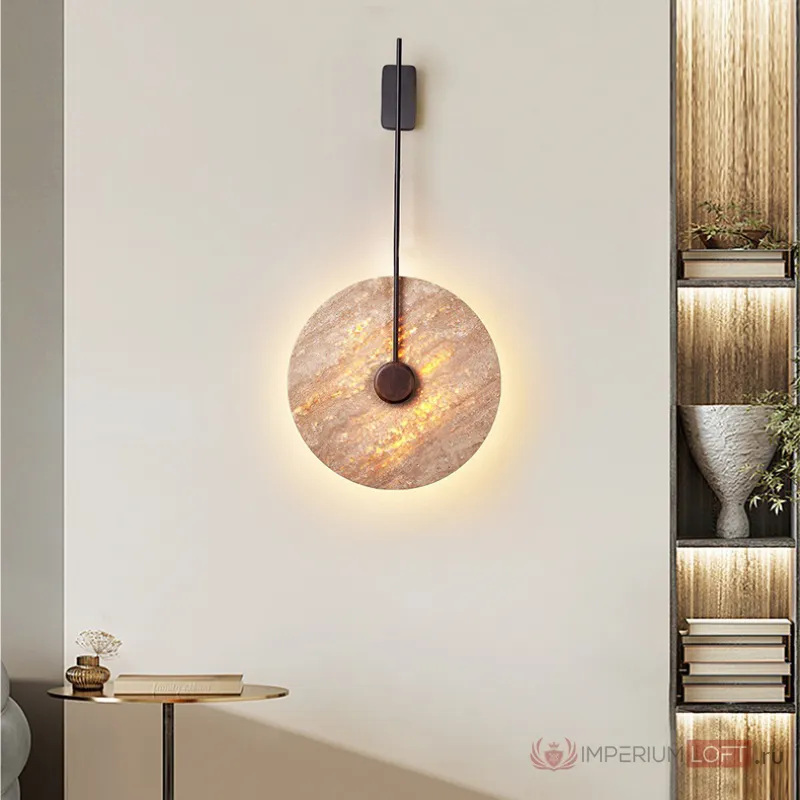 Настенный светильник JOAR D30 Brass от ImperiumLoft
