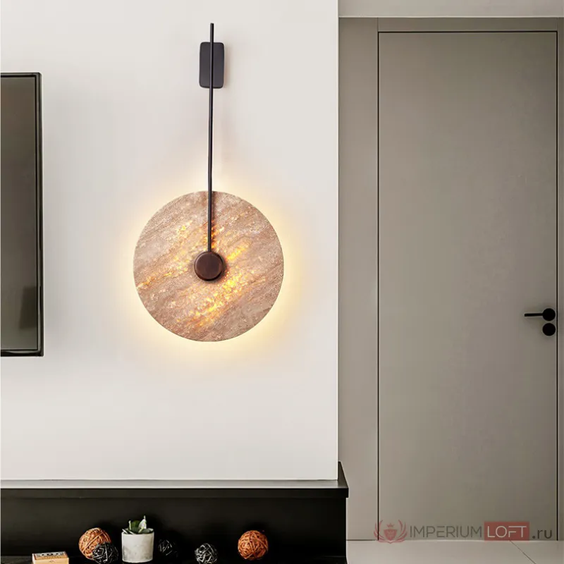 Настенный светильник JOAR D30 Brass от ImperiumLoft