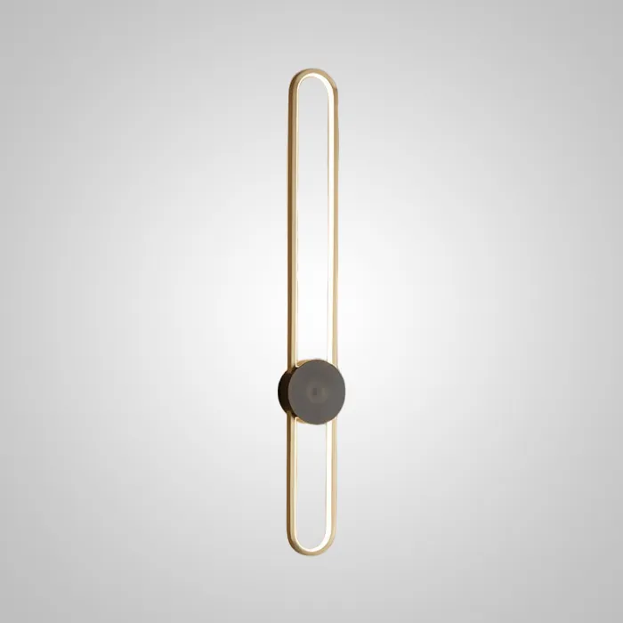 Настенный светильник HEIDY L H90 Brass Black от ImperiumLoft