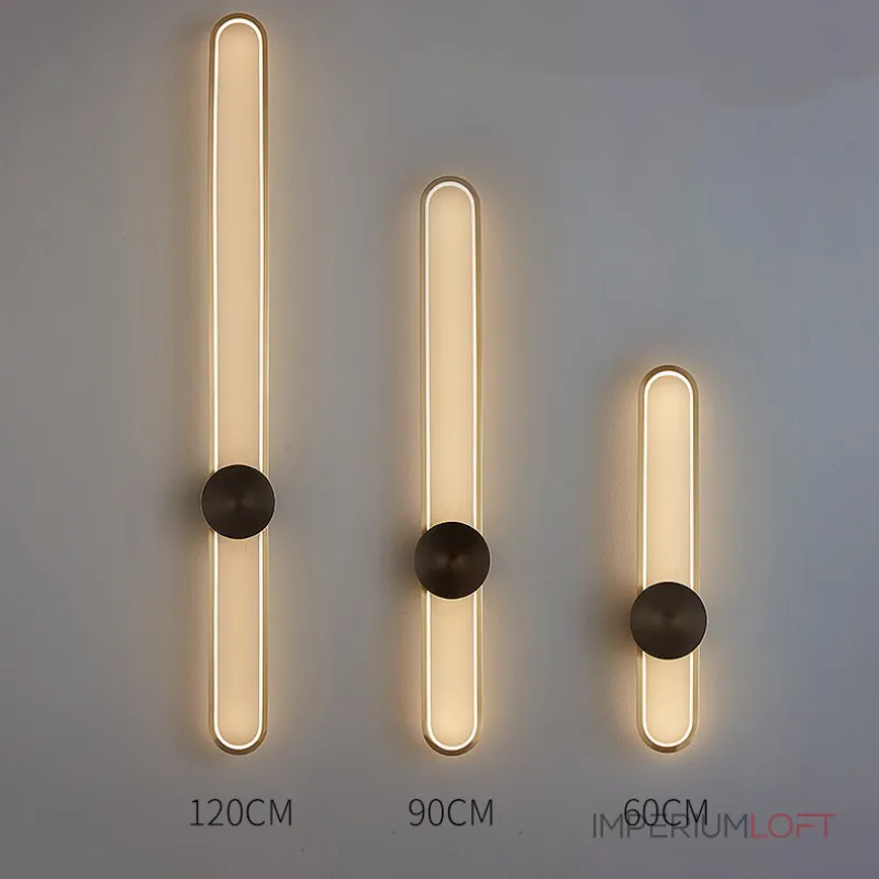 Настенный светильник HEIDY L H90 Brass Black от ImperiumLoft Настенный светильник HEIDY L H90 Brass Black от ImperiumLoft