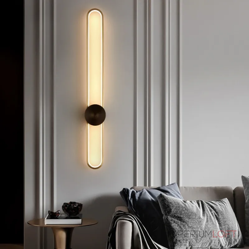 Настенный светильник HEIDY L H90 Brass Black от ImperiumLoft Настенный светильник HEIDY L H90 Brass Black от ImperiumLoft