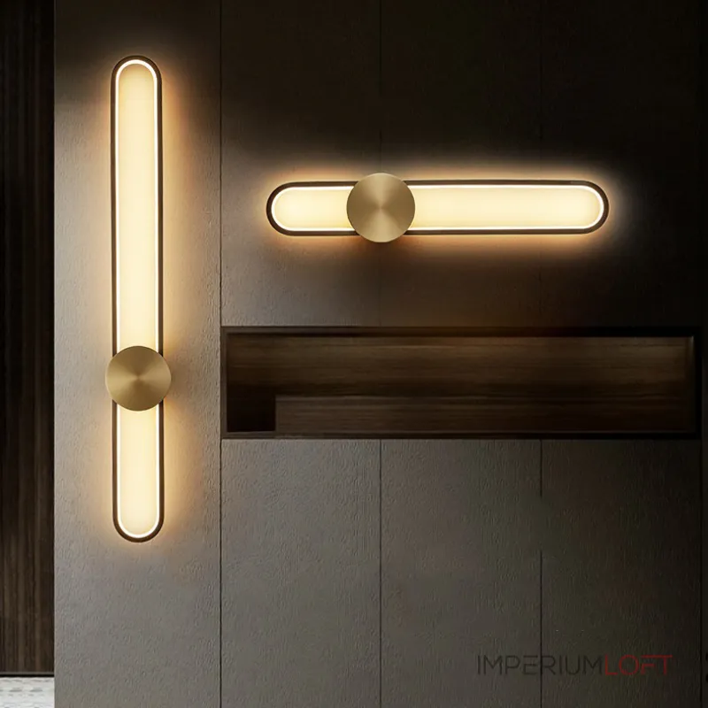 Настенный светильник HEIDY L H90 Brass Black от ImperiumLoft Настенный светильник HEIDY L H90 Brass Black от ImperiumLoft