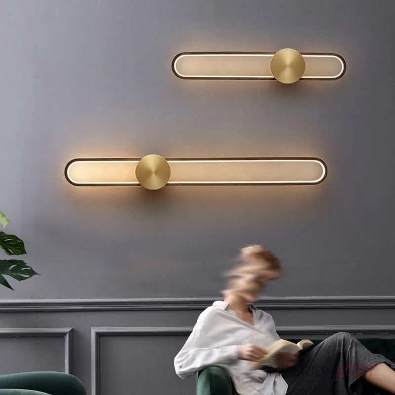 Настенный светильник HEIDY L H90 Brass Black от ImperiumLoft Настенный светильник HEIDY L H90 Brass Black от ImperiumLoft