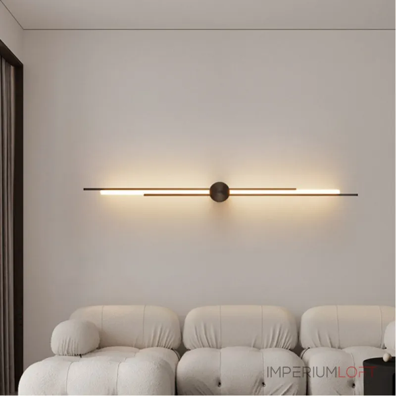 Настенный светильник TINUS H42 Black от ImperiumLoft Настенный светильник TINUS H42 Black от ImperiumLoft