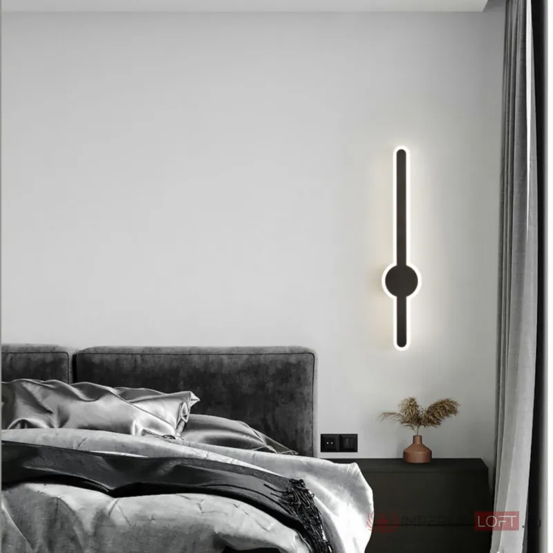 Настенный светильник ACHIM H102 Black от ImperiumLoft