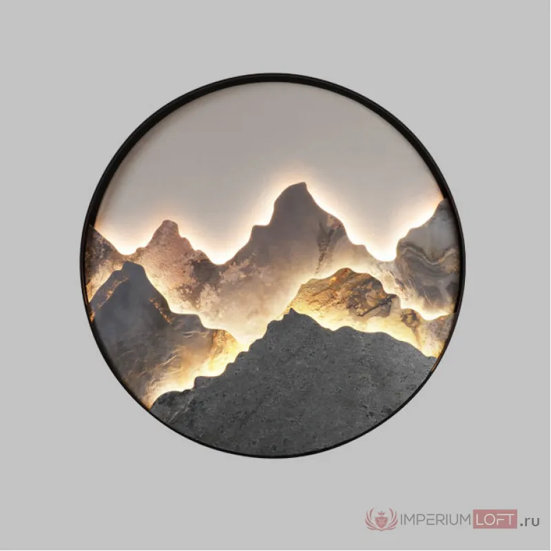 Настенный светильник DAWN D60 Brass от ImperiumLoft