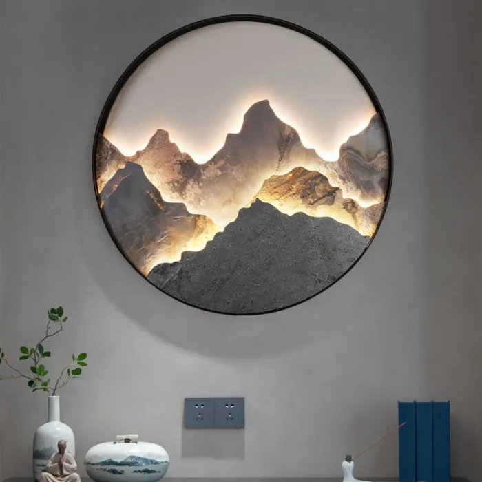 Настенный светильник DAWN D80 Brass от ImperiumLoft