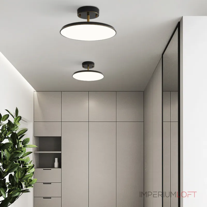 Потолочный светильник BIRK D12 Black