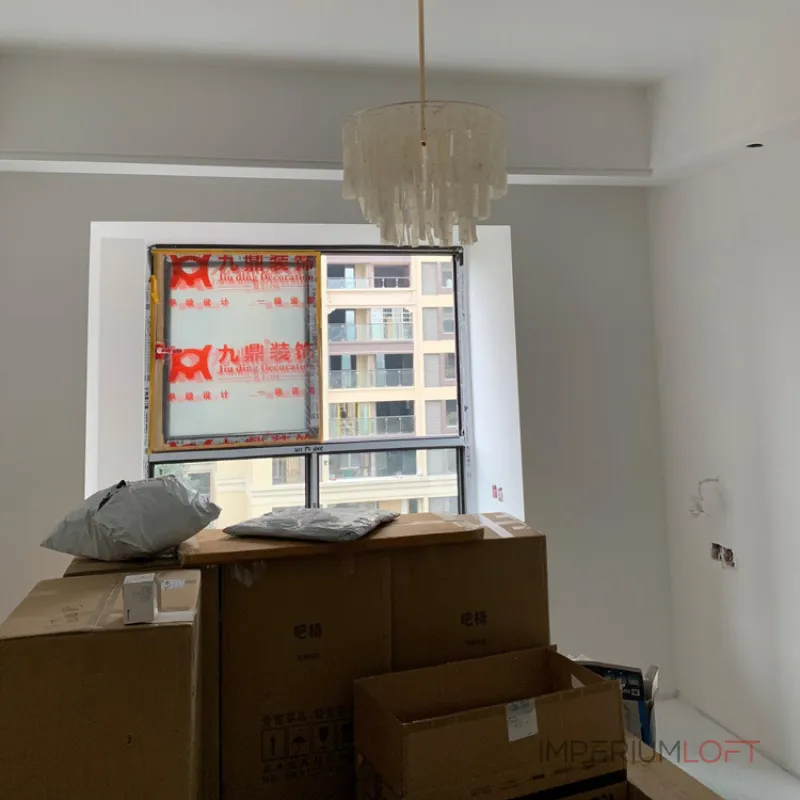 Люстра на штанге HARBOUR D70 White