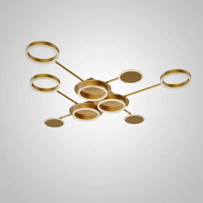 Потолочный светильник ALDAN L120 Brass от ImperiumLoft