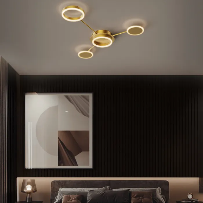 Потолочный светильник ALDAN L120 Brass от ImperiumLoft