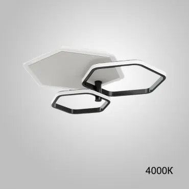 Потолочный светильник EDGON S Black 4000К