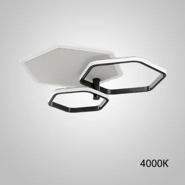 Потолочный светильник EDGON M Black 4000К от ImperiumLoft