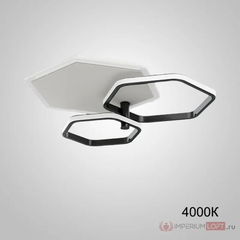 Потолочный светильник EDGON M Black 4000К от ImperiumLoft