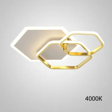 Потолочный светильник EDGON S Brass 4000К