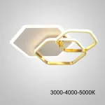 Потолочный светильник EDGON S Brass Трехцветный свет