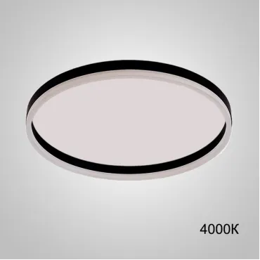 Потолочный светильник MONET D80 Black 4000К