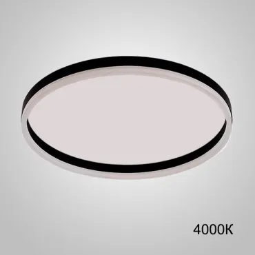 Потолочный светильник MONET D100 Black 4000К