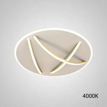 Потолочный светильник HAFTOR D40 Gold 4000К от ImperiumLoft