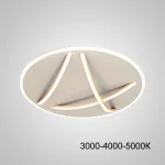 Потолочный светильник HAFTOR D50 Rose Gold Трехцветный свет