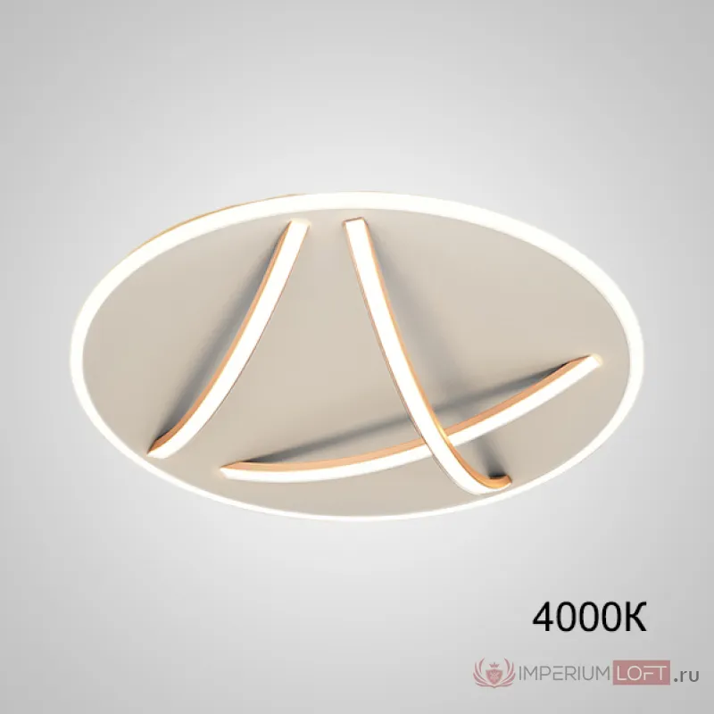 Потолочный светильник HAFTOR D60 Rose Gold 4000К от ImperiumLoft