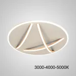 Потолочный светильник HAFTOR D60 Rose Gold Трехцветный свет