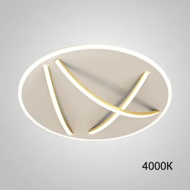 Потолочный светильник HAFTOR D60 Gold 4000К от ImperiumLoft