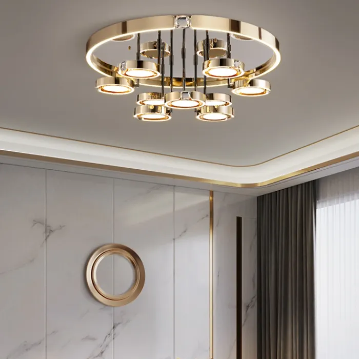 Потолочная люстра SELLIF GOLD D80 от ImperiumLoft